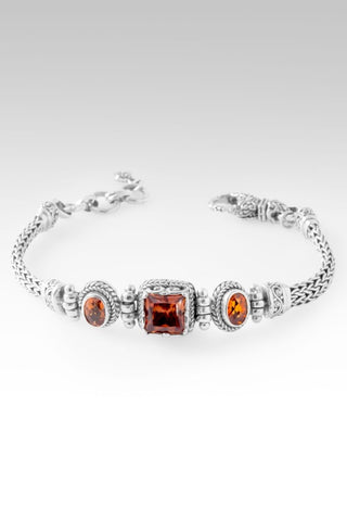 Nothing is Impossible with God Bracelet™ in Padparadscha Lab Created Sapphire - Multi Stone - only found at SARDA™