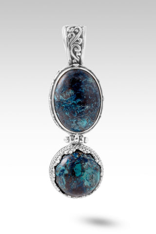 Nothing More Real Pendant II™ in Chrysocolla - Multi Stone - only found at SARDA™