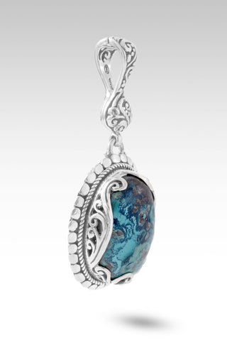 Nothing More Real Pendant III™ in Chrysocolla - Single Stone - only found at SARDA™