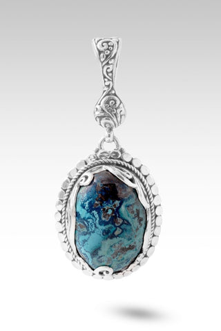 Nothing More Real Pendant III™ in Chrysocolla - Single Stone - only found at SARDA™