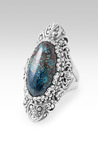 Nothing More Real Ring II™ in Chrysocolla - Statement - only found at SARDA™