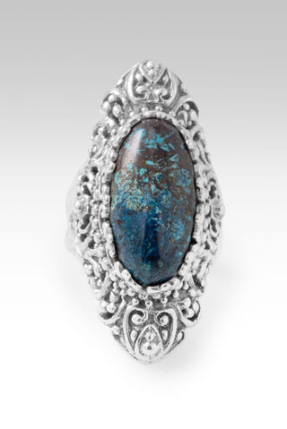 Nothing More Real Ring II™ in Chrysocolla - Statement - only found at SARDA™