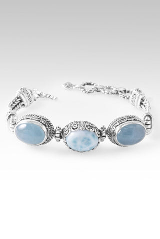 Nothing Seperates Me Bracelet™ in Larimar & Aquamarine - Multi Stone - only found at SARDA™