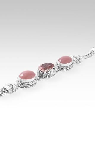 Nothing Seperates Me Bracelet™ in Strawberry Quartz & Ballet Blush Quartz - Multi Stone - only found at SARDA™