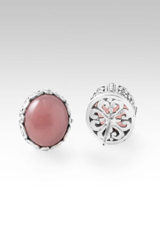 Nothing Stands Against Earrings™ in Ballet Blush Quartz - Stud - only found at SARDA™