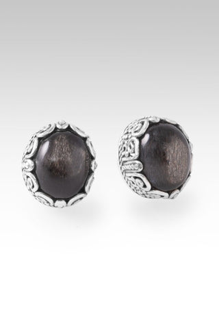 Nothing Stands Against Earrings™ in Rainbow Rose Gold Sunstone - Stud - only found at SARDA™