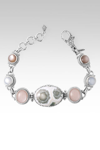 Nothing Stands Against Us Bracelet™ in Ocean Jasper, Peach Moonstone, White Moonstone & Latte Moonstone - Multi Stone - only found at SARDA™