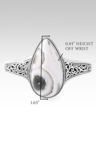 Nothing Stands Against Us Cuff Bracelet™ in Ocean Jasper - Cuff - only found at SARDA™