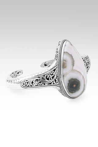 Nothing Stands Against Us Cuff Bracelet™ in Ocean Jasper - Cuff - only found at SARDA™
