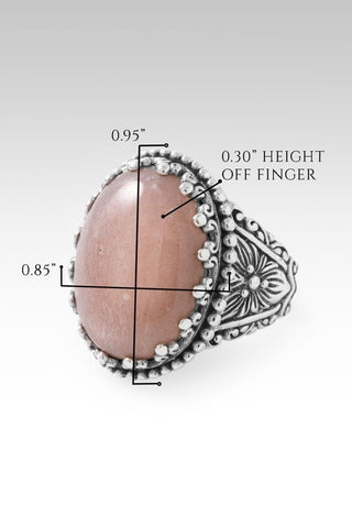 Nothing Stands Against Us Ring™ in Latte Moonstone - Statement - only found at SARDA™