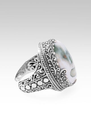 Nothing Stands Against Us Ring™ in Ocean Jasper - Statement - only found at SARDA™