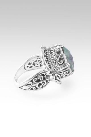 Nothing Stops U Ring™ in Emerald Mother of Pearl Quartz - Statement - only found at SARDA™