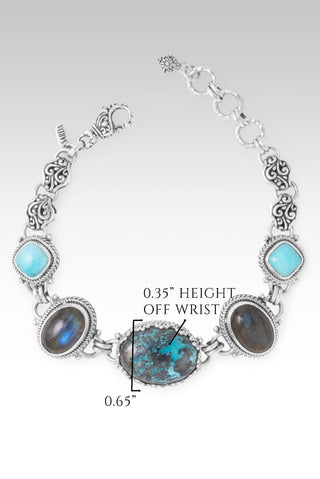 Ocean's of Grace Bracelet™ in Chrysocolla, Labradorite & Amazonite - Multi Stone - only found at SARDA™