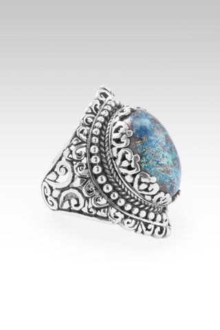 Ocean's of Grace Ring II™ in Chrysocolla - Statement - only found at SARDA™