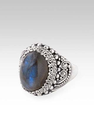Oceans of Grace Ring II™ in Labradorite - Statement - only found at SARDA™