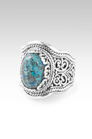 Ocean's of Grace Ring™ in Chrysocolla - Dinner - only found at SARDA™