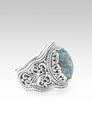 Ocean's of Grace Ring™ in Chrysocolla - Dinner - only found at SARDA™