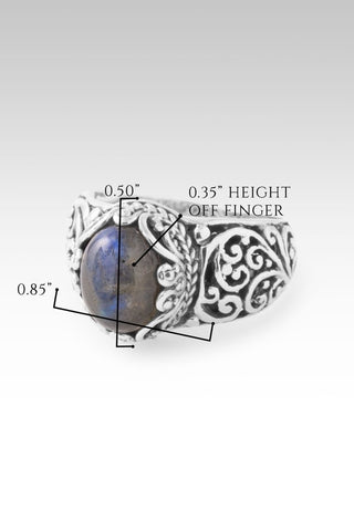 Ocean's of Grace Ring™ in Labradorite - Dinner - only found at SARDA™