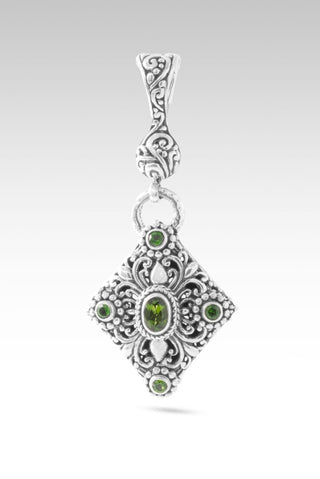One Cure, One Hope Pendant™ in Chrome Diopside - Multi Stone - only found at SARDA™