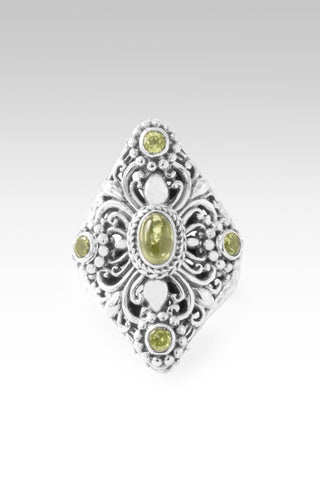 One Cure, One Hope Ring™ in Peridot - Statement - only found at SARDA™