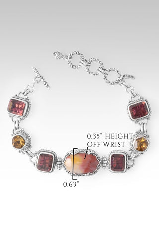 One Far Greater Bracelet™ in Mookaite, Hayward's Muse Mystic Quartz & Citrine - Multi Stone - only found at SARDA™