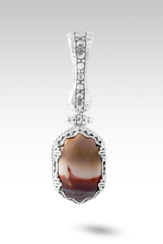 One Far Greater Pendant™ in Mookaite - Single Stone - only found at SARDA™