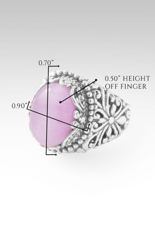 One Salvation Ring™ in Kunzite - Dinner - only found at SARDA™