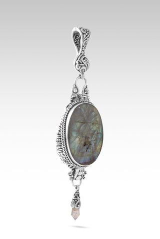 One That I Can Call Pendant™ in Golden Sheen Labradorite - Single Stone - only found at SARDA™