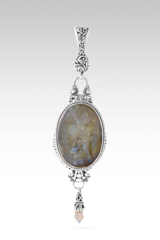 One That I Can Call Pendant™ in Golden Sheen Labradorite - Single Stone - only found at SARDA™