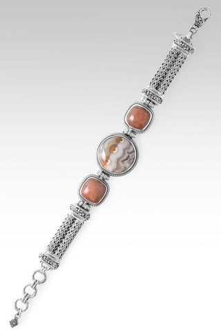 One That Never Ends Bracelet™ in Ocean Jasper & Peach Sunstone - Multi Stone - only found at SARDA™