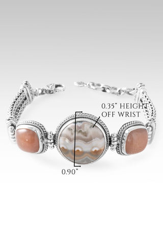 One That Never Ends Bracelet™ in Ocean Jasper & Peach Sunstone - Multi Stone - only found at SARDA™