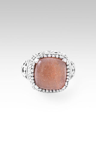 One That Never Ends Ring™ in Peach Sunstone - Dinner - only found at SARDA™