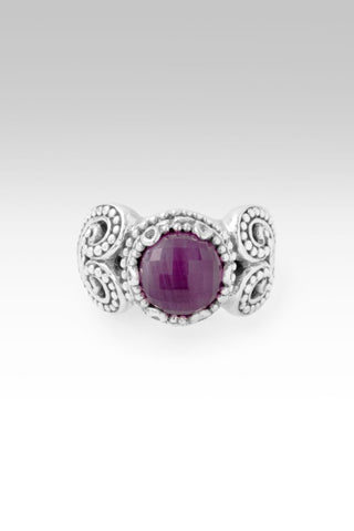 One That See's Me Ring™ in Ruby - Dinner - only found at SARDA™
