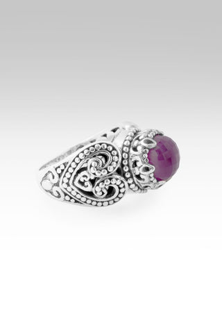 One That See's Me Ring™ in Ruby - Dinner - only found at SARDA™