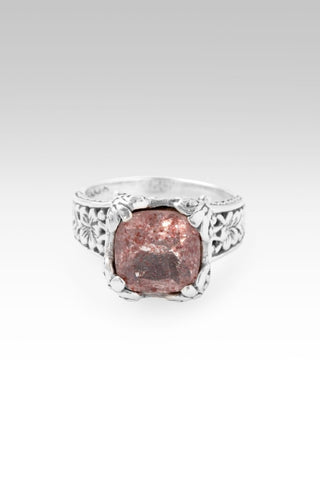 One That See's Me Ring™ in Strawberry Quartz - Dinner - only found at SARDA™