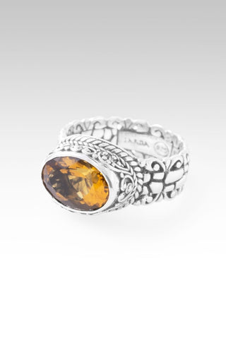 One That's Greater Ring™ in Cognac Scapolite - Dinner - only found at SARDA™