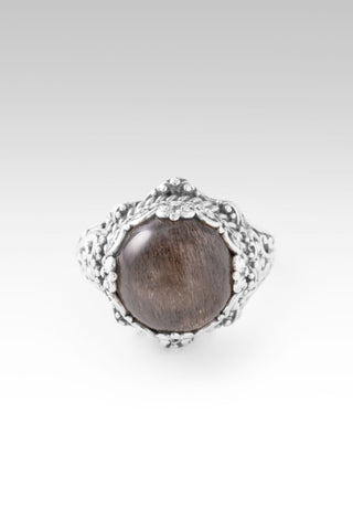 One Who Hear's U Ring™ in Rutilated Rose Gold Sunstone - Dinner - only found at SARDA™