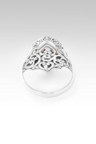 One Who Hear's U Ring™ in Rutilated Rose Gold Sunstone - Dinner - only found at SARDA™