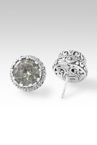 Only Good Days Earrings™ in Prasiolite - Sarda Safety Latch - only found at SARDA™