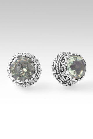 Only Good Days Earrings™ in Prasiolite - Sarda Safety Latch - only found at SARDA™