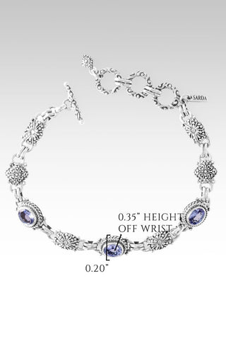 Only Loyal One Bracelet™ in Tanzanite - Multi Stone - only found at SARDA™