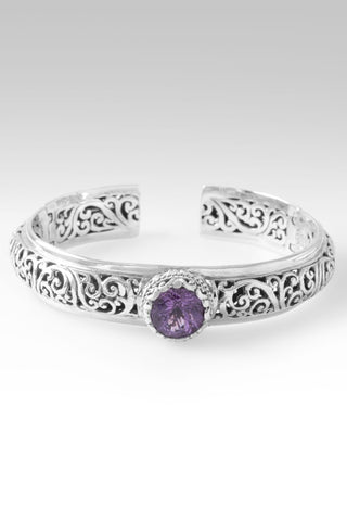 Only Loyal One Cuff Bracelet™ in Amethyst - Cuff - only found at SARDA™