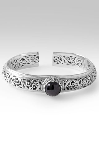 Only Loyal One Cuff Bracelet™ in Black Spinel - Cuff - only found at SARDA™