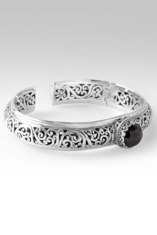 Only Loyal One Cuff Bracelet™ in Black Spinel - Cuff - only found at SARDA™