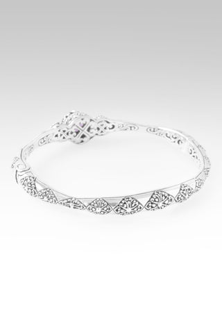 Our Hope & Faith Bangle Bracelet™ in Amethyst - Bangle - only found at SARDA™