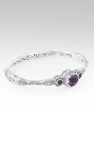 Our Hope & Faith Bangle Bracelet™ in Amethyst - Bangle - only found at SARDA™