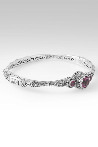Our Hope & Faith Bangle Bracelet™ in Ticker Symbols™ Mystic Quartz & Pure Pink™ Mystic Topaz - Bangle - only found at SARDA™
