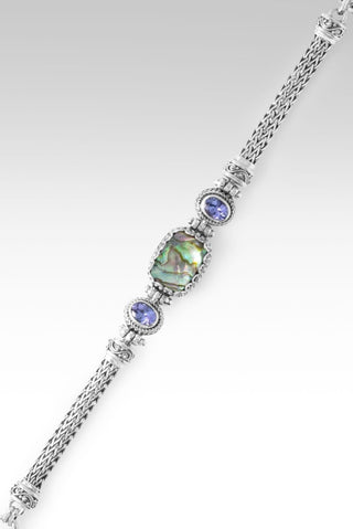 Overflowing Goodness Bracelet™ in Abalone & Quartz & Tanzanite - Multi Stone - only found at SARDA™