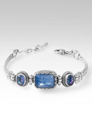 Overflowing Goodness Bracelet™ in Blue Kyanite & Sheer Luck™ Mystic Topaz - Multi Stone - only found at SARDA™