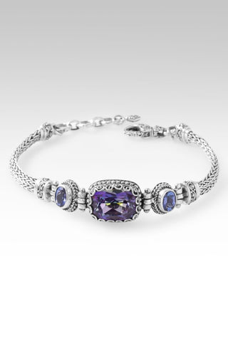 Overflowing Goodness Bracelet™ in Bluejay Jazz™ Mystic Quartz & Tanzanite - Multi Stone - only found at SARDA™